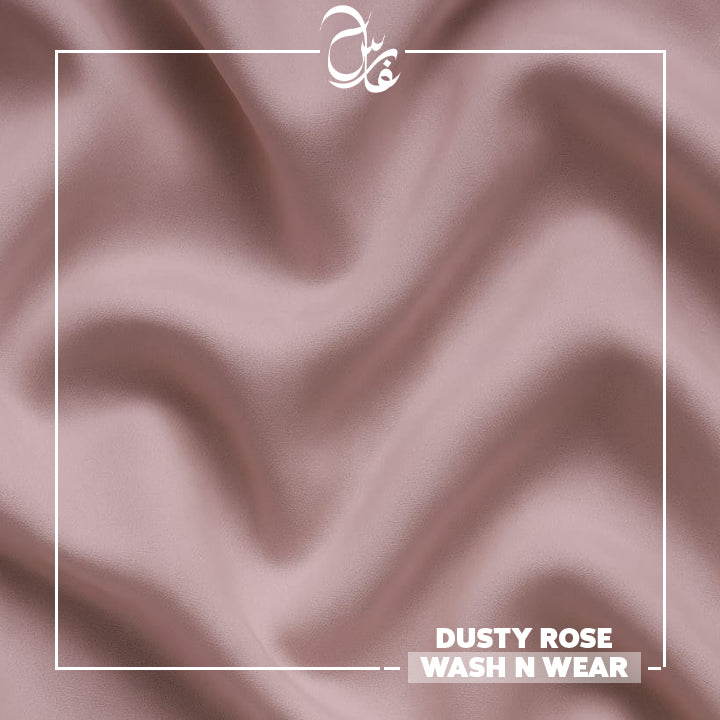 Men's Unstitched Wash & Wear Suit – Dusty Rose | Faris Fabrics